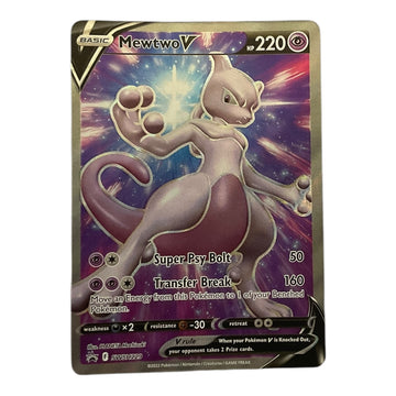 Mewtwo V Pokémon Go Black Star Promo SWSH229 (Full Art)