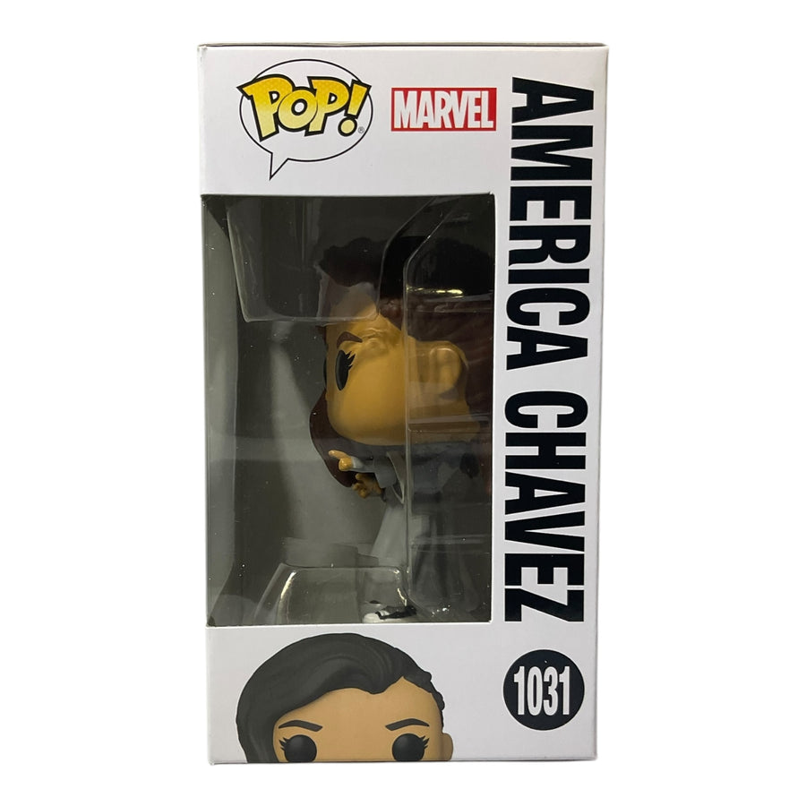 Marvel #1031 America Chavez Funko Pop (Imperfect Box)