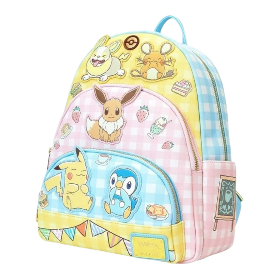 Loungefly Pokemon Cafe Triple Pocket Backpack