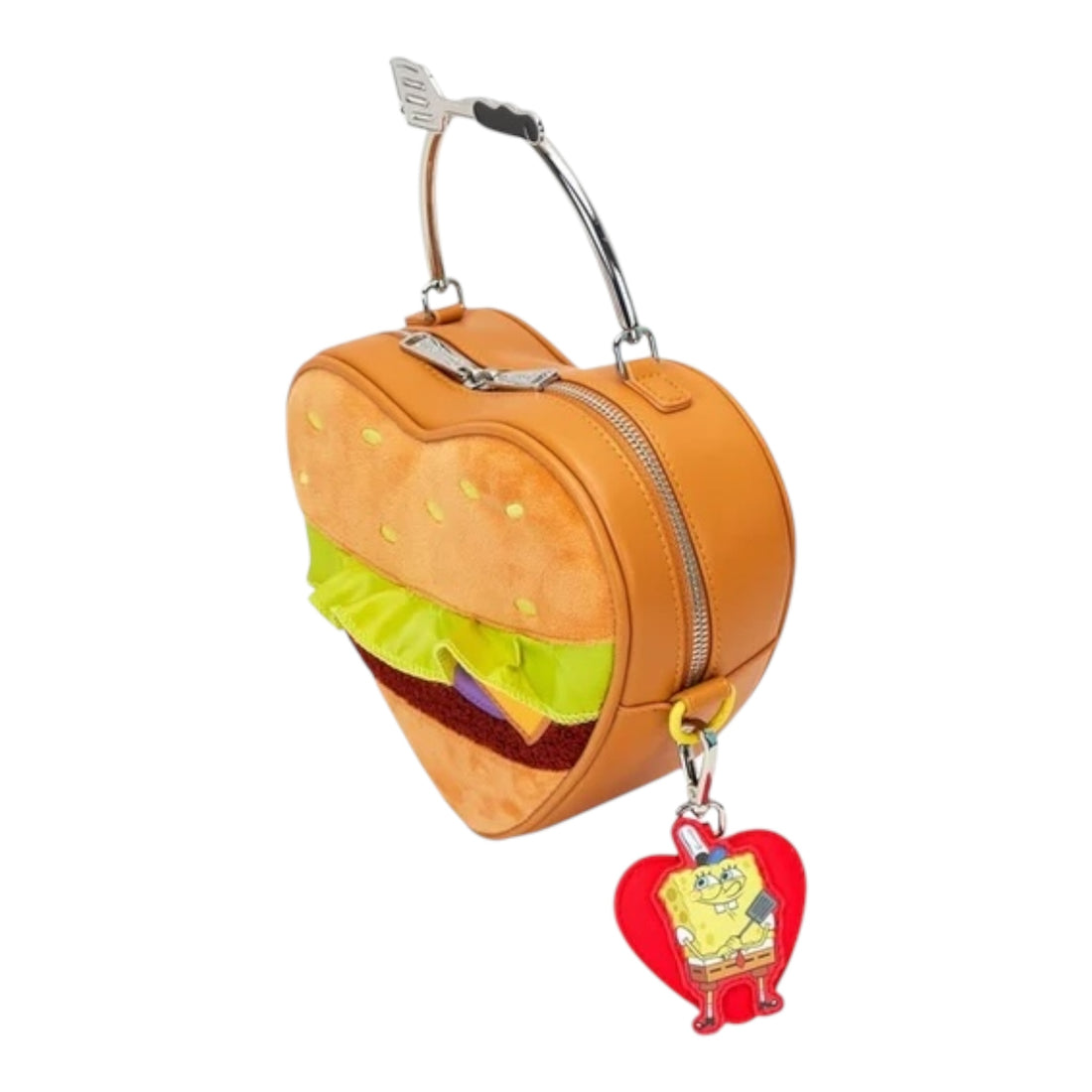 Loungefly Nickelodeon Spongebob Krabby Patty Plush Crossbody