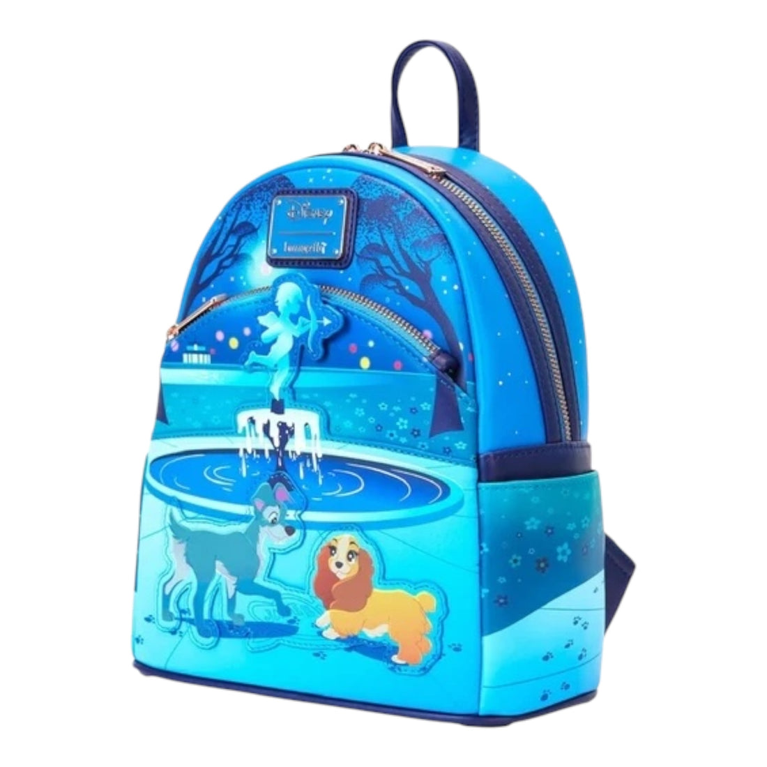 Loungefly Disney Lady And Tramp 70th Anniversary Mini Backpack