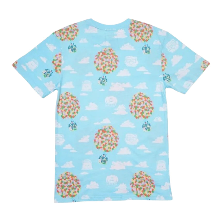 Loungefly Pixar Up 15th Anniversary Balloon House Unisex XL Tee Shirt (Exdisplay)