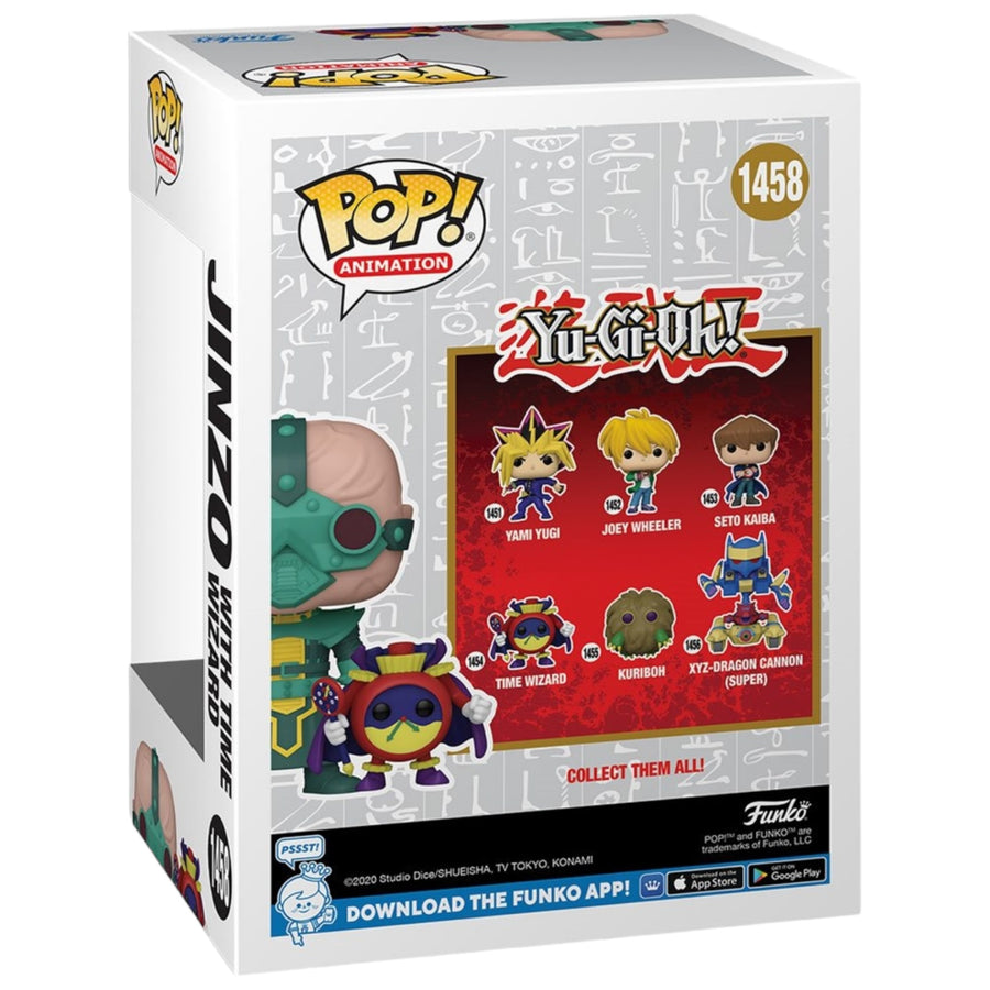Yu-Gi-Oh #1458 Jinzo With Time Wizard Specialty Series Exclusive Funko Pop (Imperfect Box)