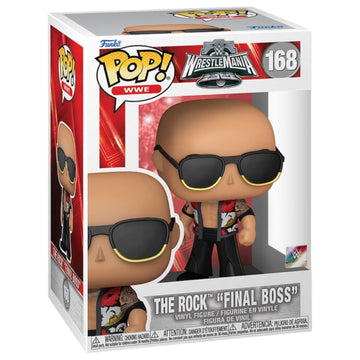 WWE #168 The Rock “Final Boss Fanatics Exclusive Funko Pop Preorder