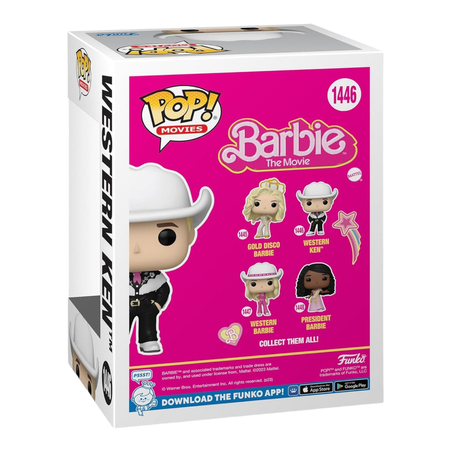 Barbie The Movie #1446 Western Ken Funko Pop