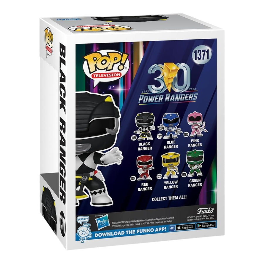 Power Rangers #1371 Black Ranger Funko Pop