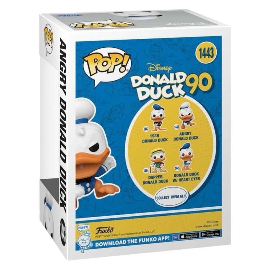 Disney #1443 Angry Donald Duck Funko Pop