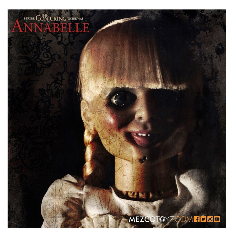 MEZCO The Conjuring Annabelle 18” Prop Replica Doll