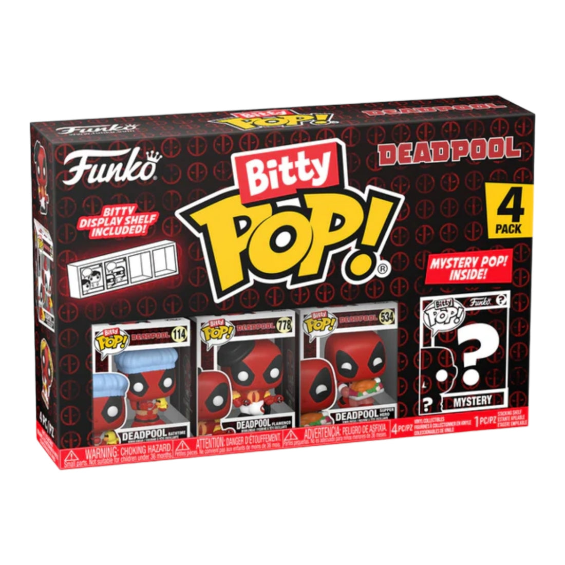 Funko Bitty Pop! Deadpool 4 Pack Series 2