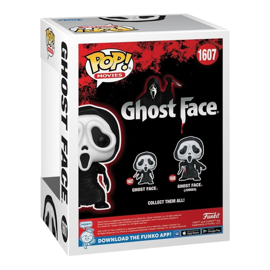 Movies #1607 Ghost Face GITD Amazon Exclusive Funko Pop