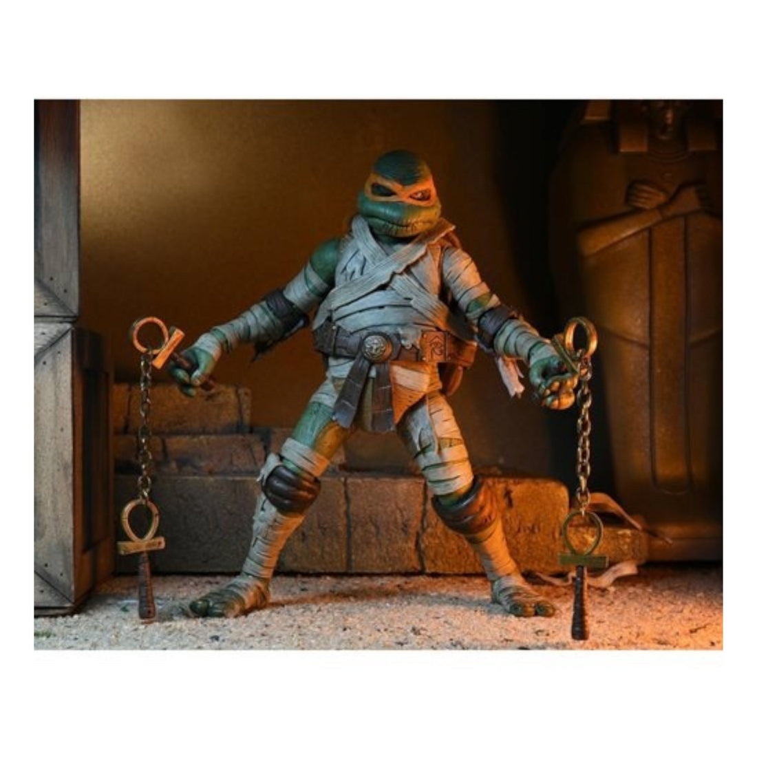 NECA TMNT Universal Monsters Michelangelo As The Mummy 7" Scale Ultimate Action Figure