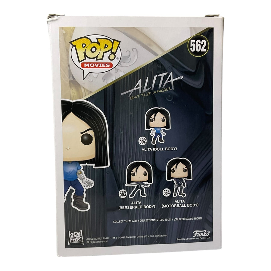 Alita Battle Angel #562 Alita (Doll Body) Funko Pop (Imperfect Box)