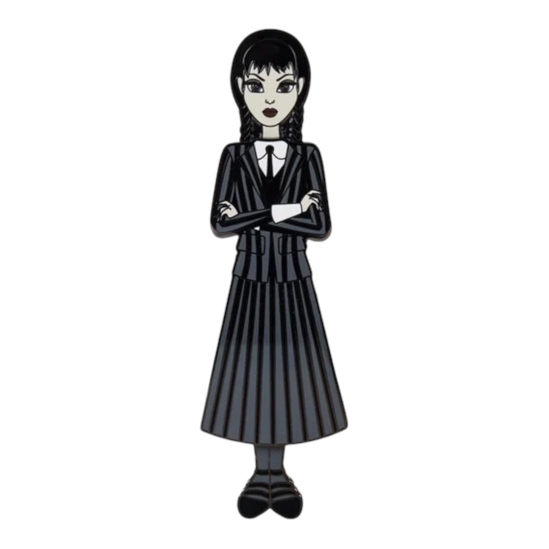 Loungefly MGM Wednesday Addams Paper Doll Pin