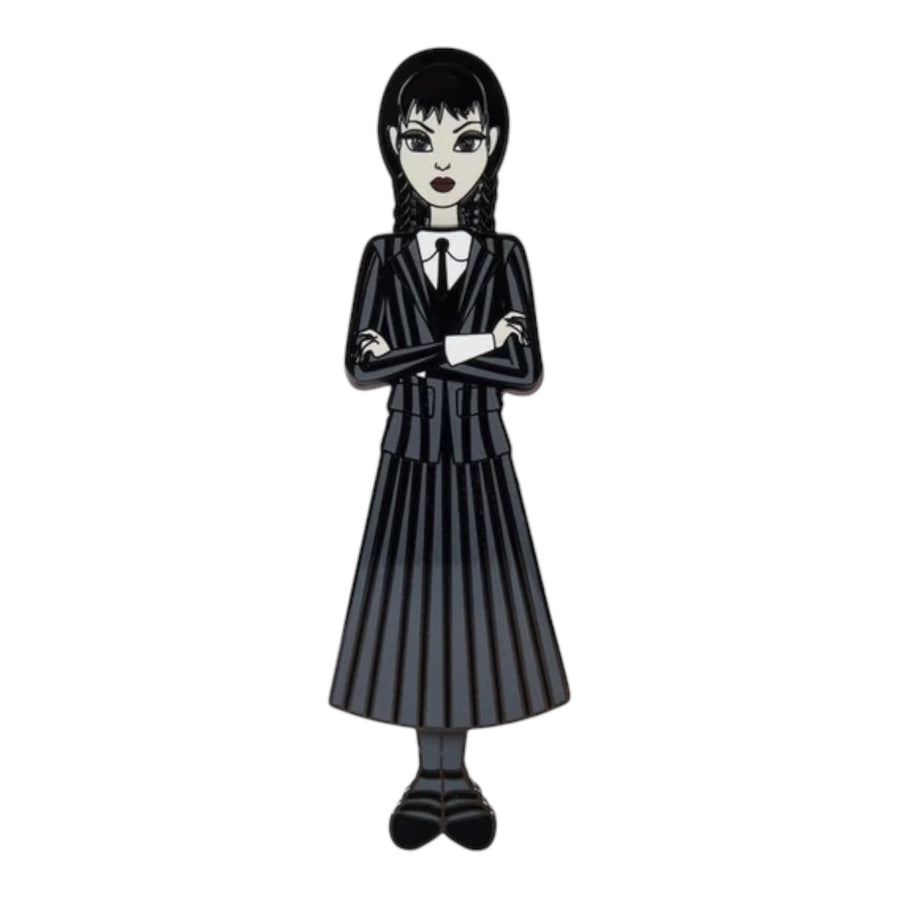 Loungefly MGM Wednesday Addams Paper Doll Pin