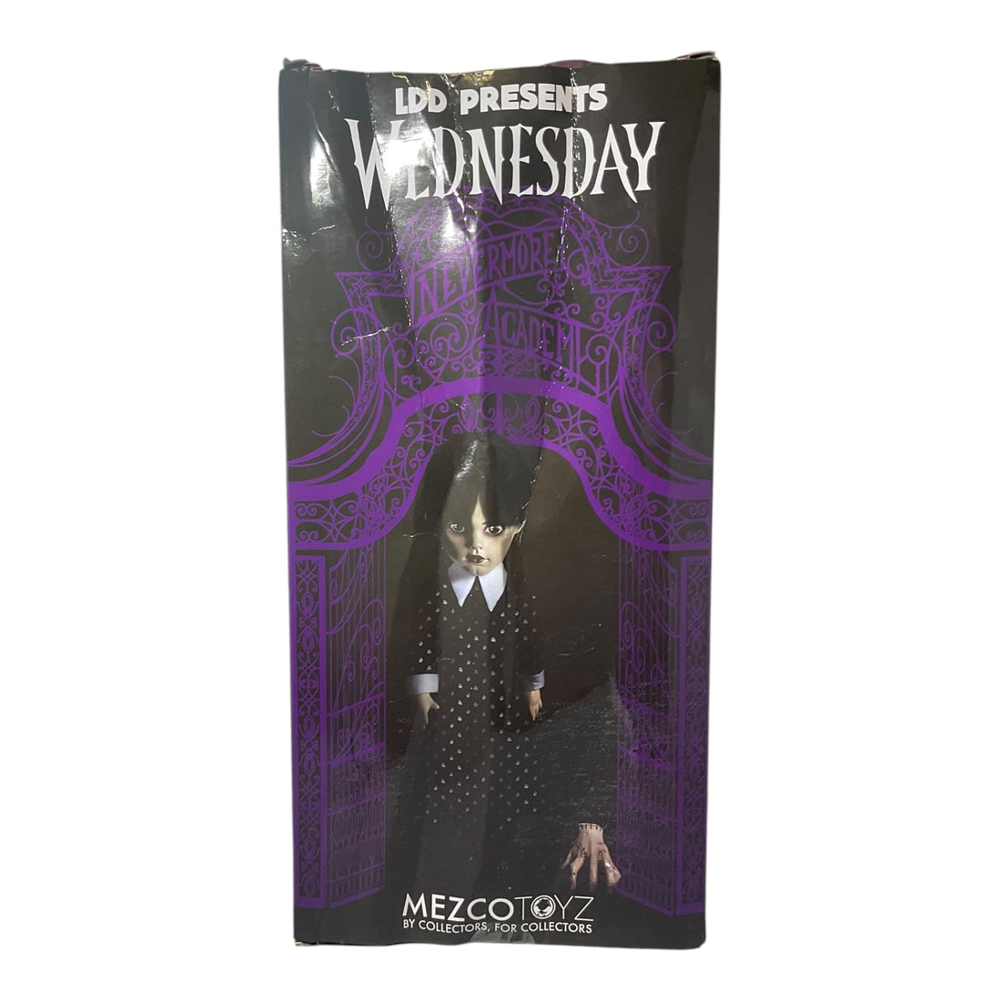Living Dead Dolls Present The Addams Family  Wednesday Collectible Figure (Imperfect Box)