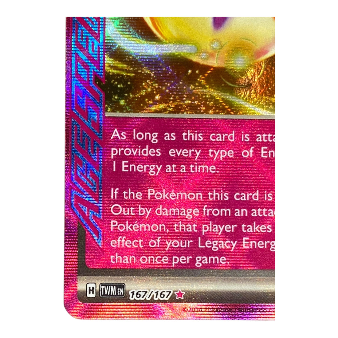 Pokémon Legacy Energy 167/167 SV-06 Twilight Masquerade