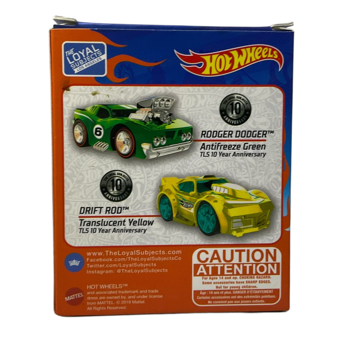 Hot Wheels - Twinduction White - 2019 SDCC Exclusive