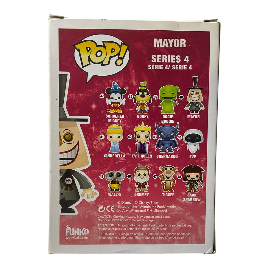 Disney: Nightmare Before Christmas #40 Mayor Funko Pop (Imperfect Box)