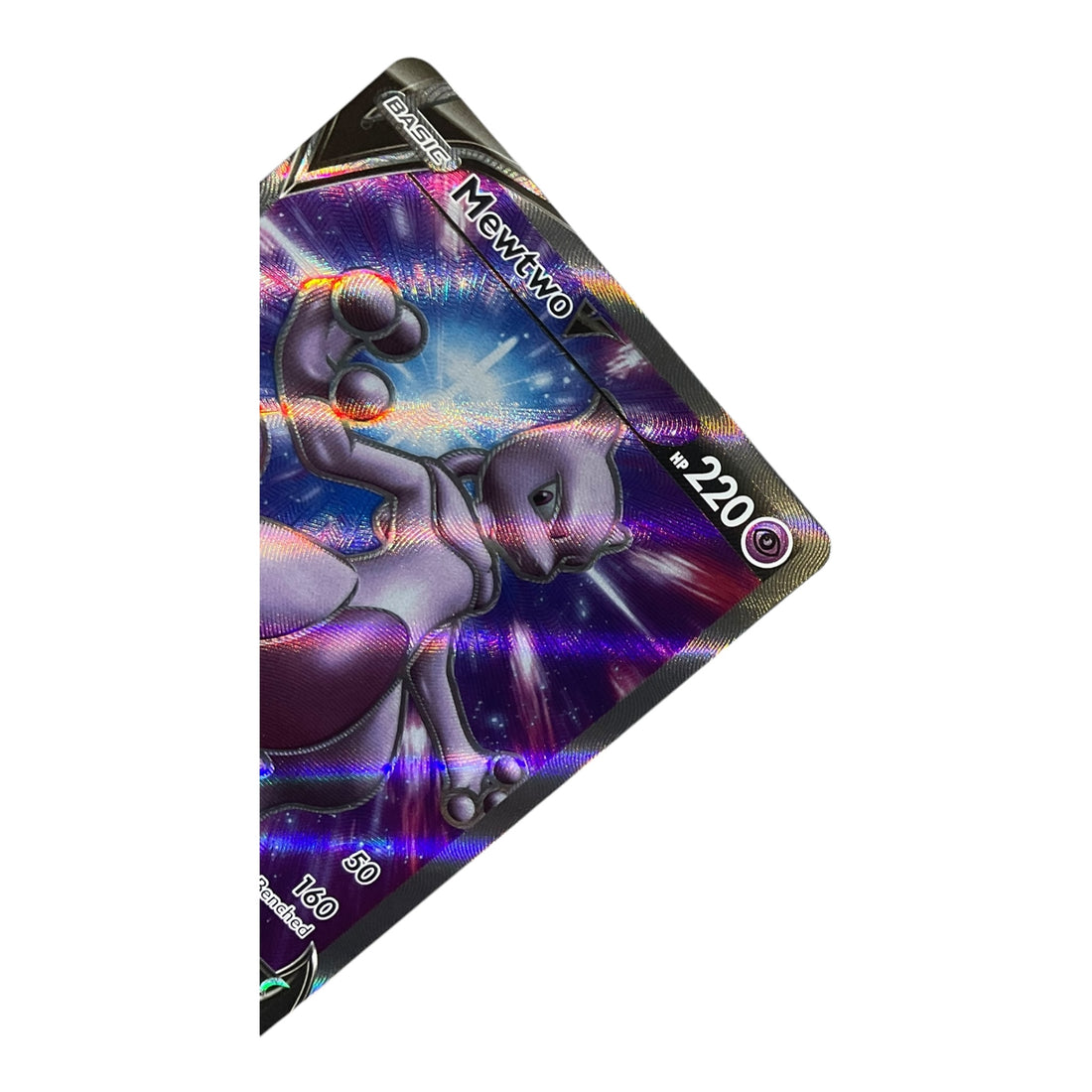 Mewtwo V Pokémon Go Black Star Promo SWSH229 (Full Art)