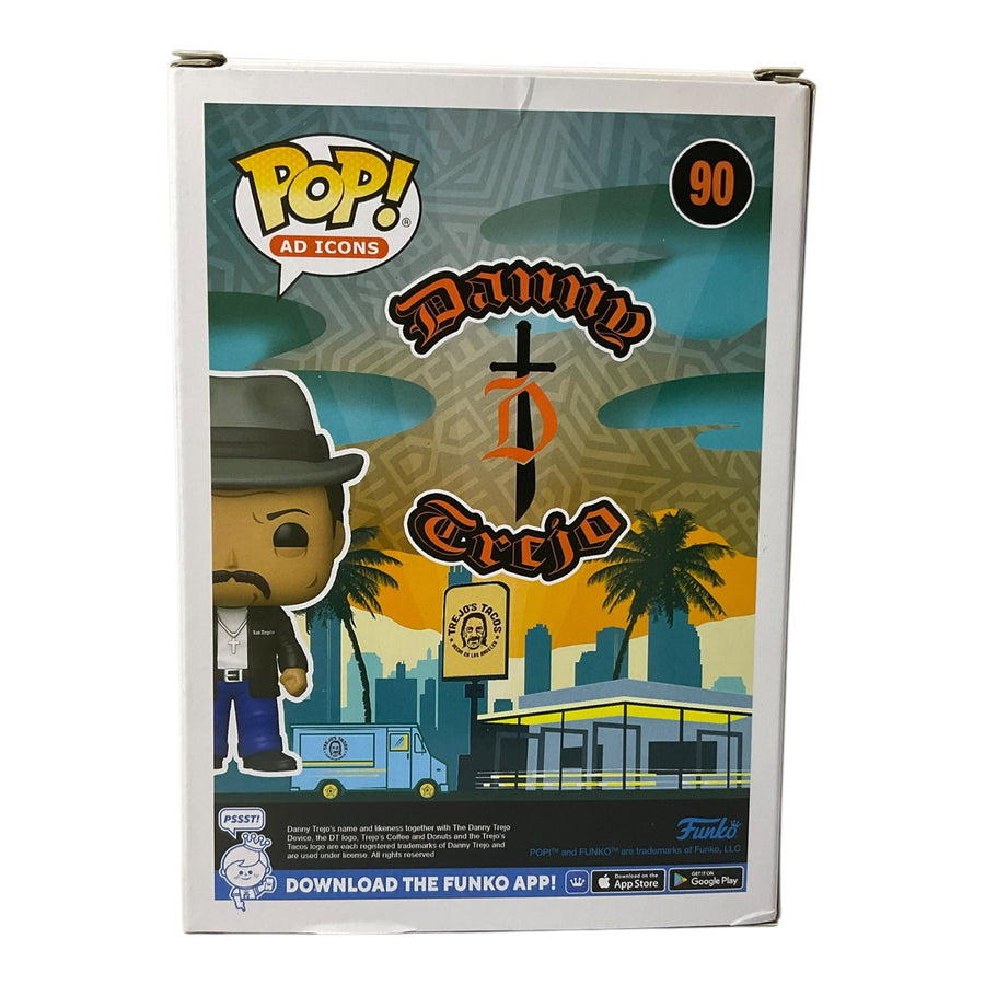 Ad Icons #90 Danny Trejo Hollywood Exclusive Funko Pop (Imperfect Box)