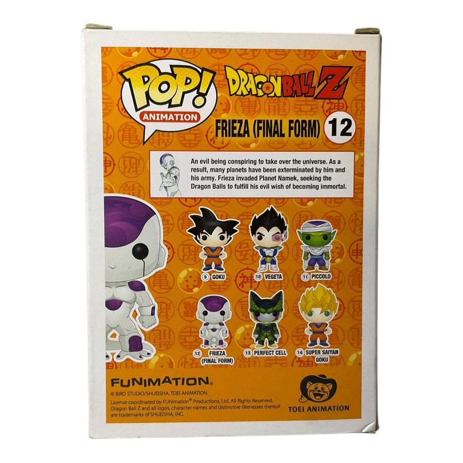 Dragon Ball Z #12 Frieza (Final Form) Funko Pop (Imperfect Box)