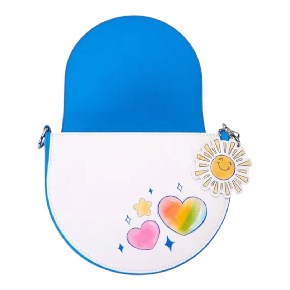 Loungefly Care Bears Rainbow Handle Crossbody