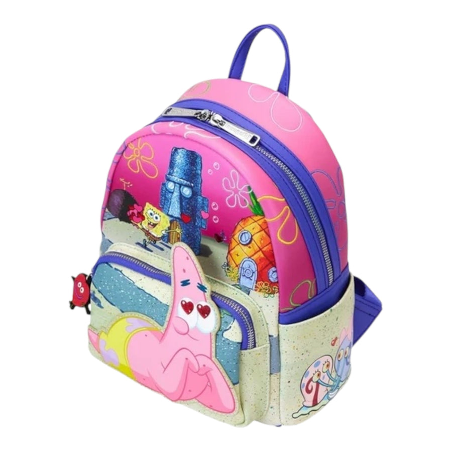 Loungefly Nickelodeon Spongebob & Patrick Mini Backpack