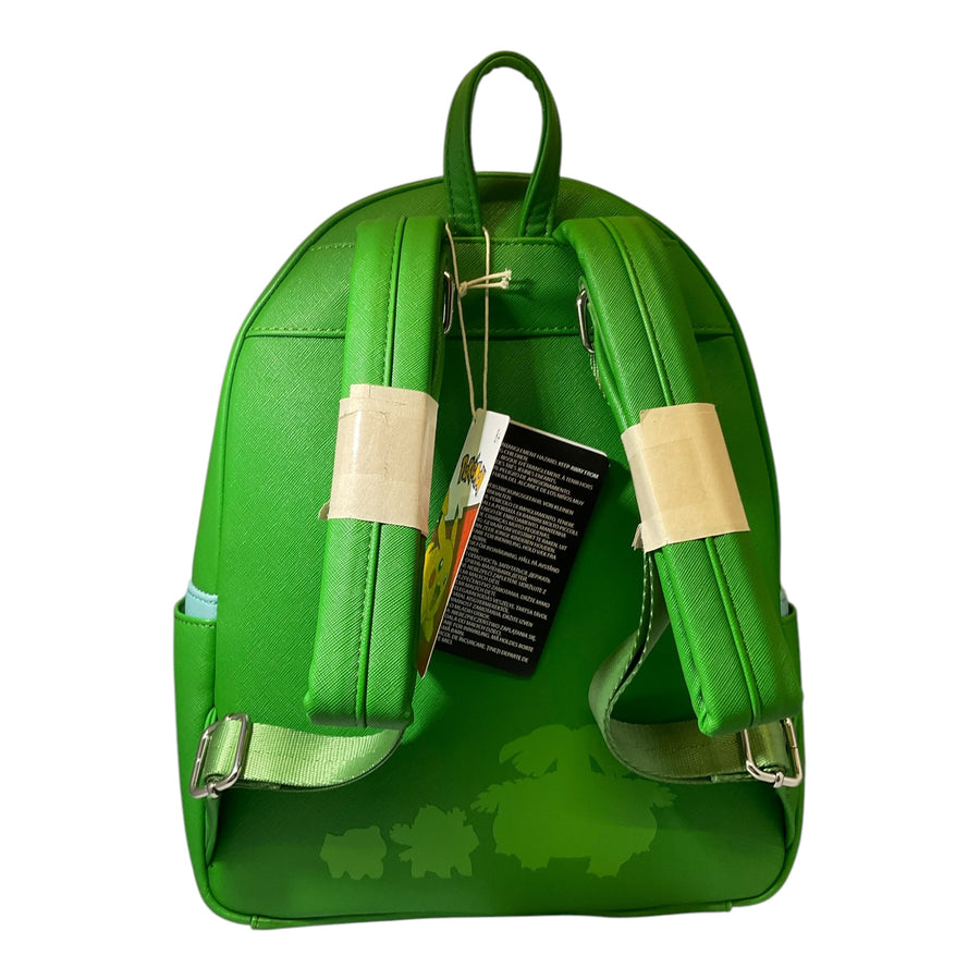 Loungefly Pokemon Bulbasaur Evolutions Triple Pocket Backpack