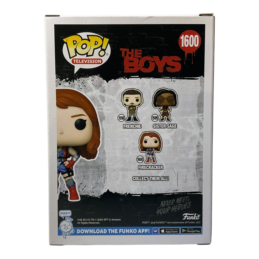 The Boys #1600 Firecracker Funko Pop (Imperfect Box)