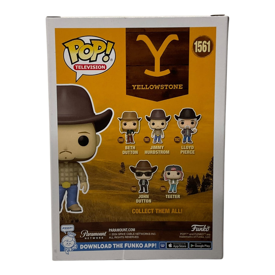 Yellowstone #1561 Jimmy Hurdstrom Funko Pop (Imperfect Box)