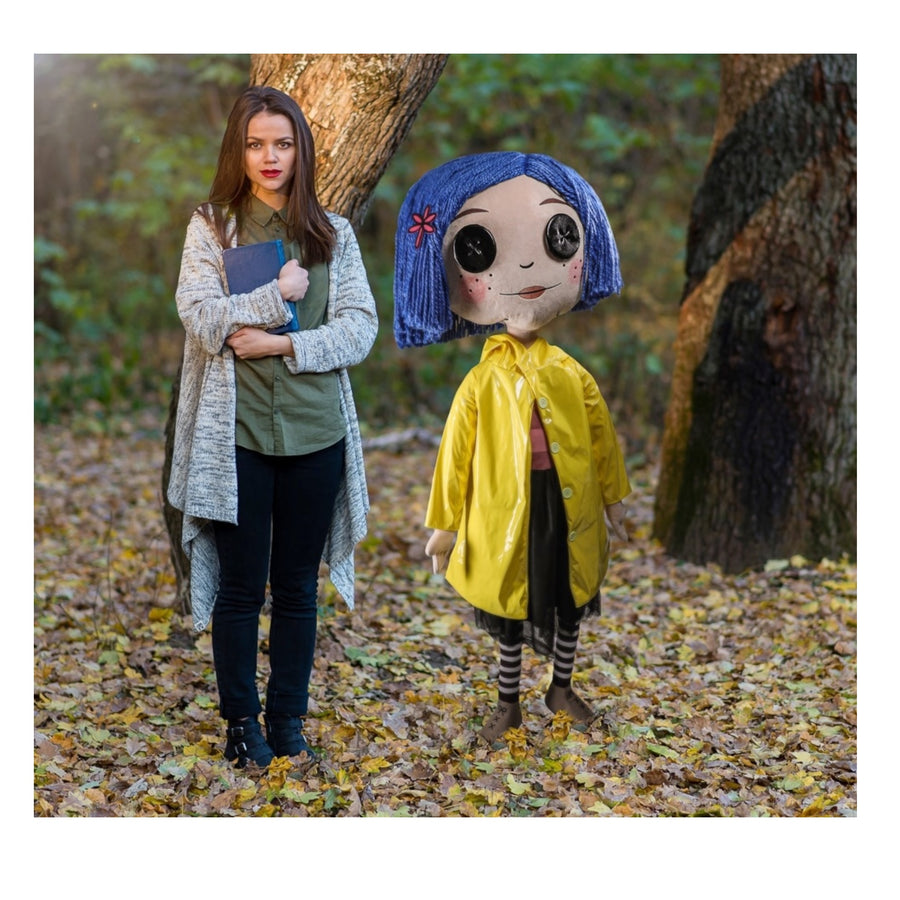 Neca Coraline Jones Life Size Plush With Stand