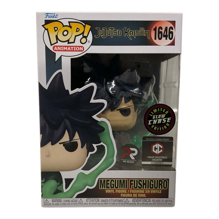 Jujutsu Kaisen #1646 Megumi Fushiguro Chalice Exclusive (PR) Chase Funko Pop