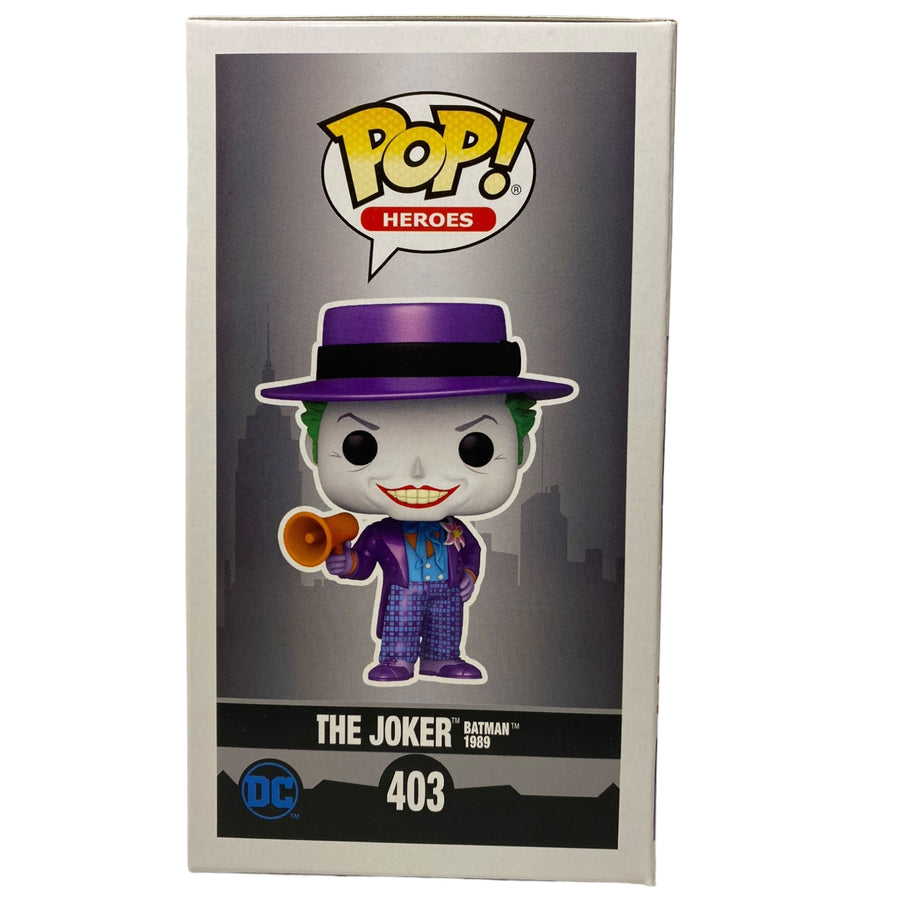DC #403 The Joker Batman 1989 AE Exclusive Funko Pop (Imperfect Box)