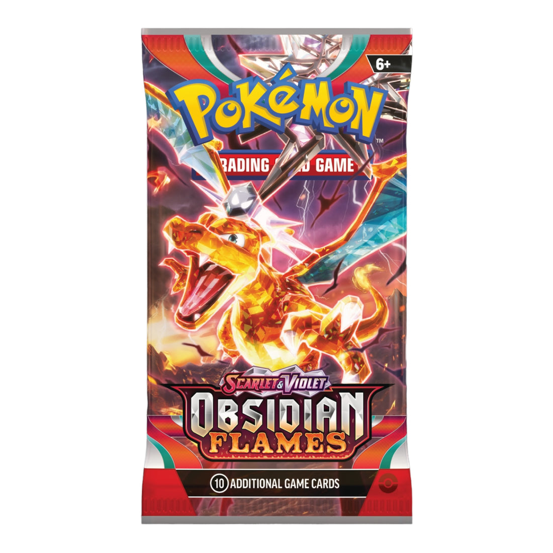 Pokémon Scarlet and Violet Obsidian Flames Booster Pack