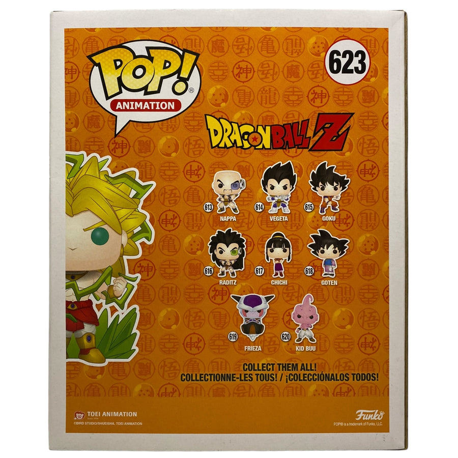 Dragon Ball Z #623 Legendary Super Saiyan Broly Galactic Toys Exclusive Funko Pop (Imperfect Box)