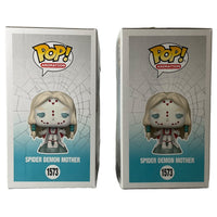 Demon Slayer #1573 Spider Demon Mother Hot Topic Exclusive Chase And Common Funko Pop Bundle (Imperfect Box)