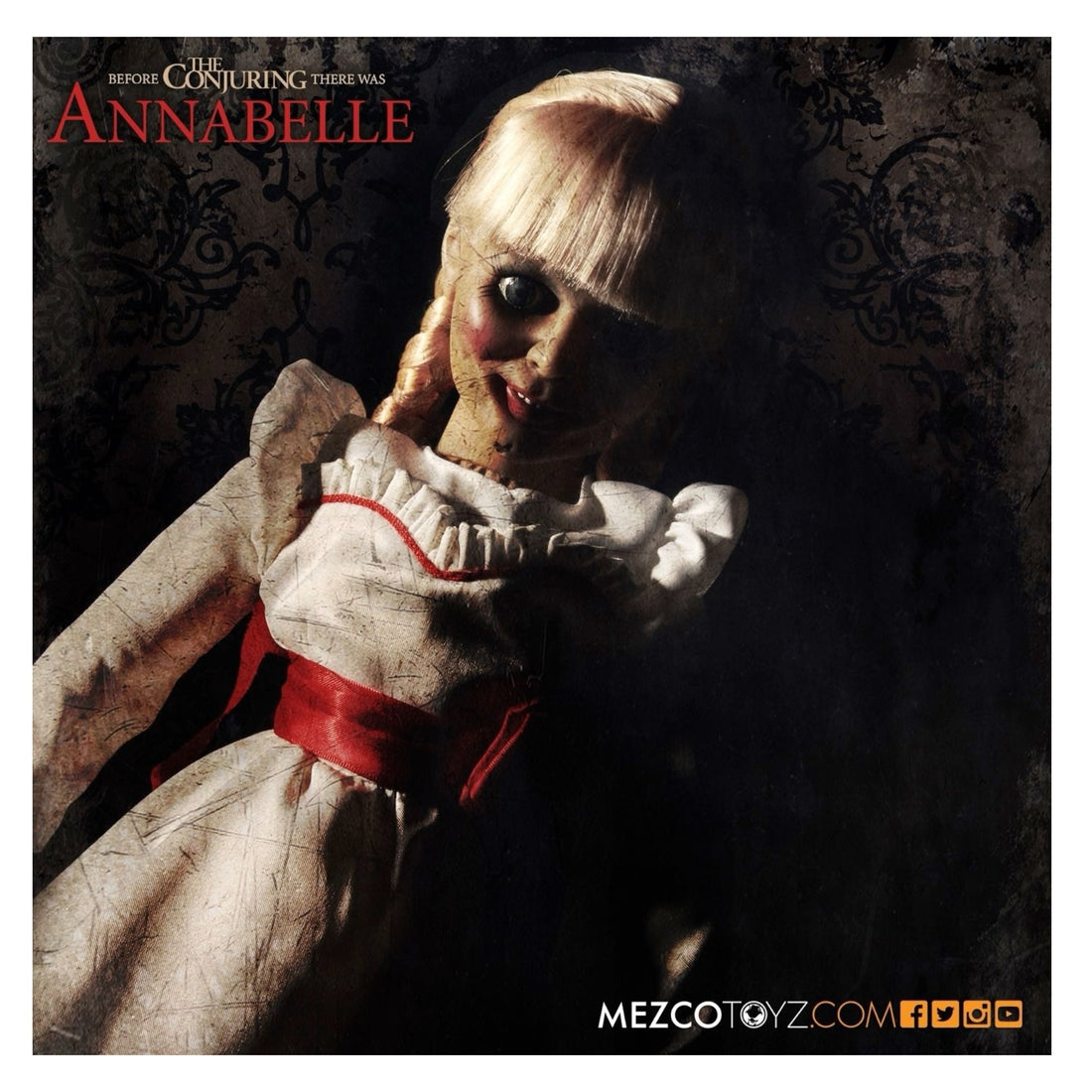 MEZCO The Conjuring Annabelle 18” Prop Replica Doll