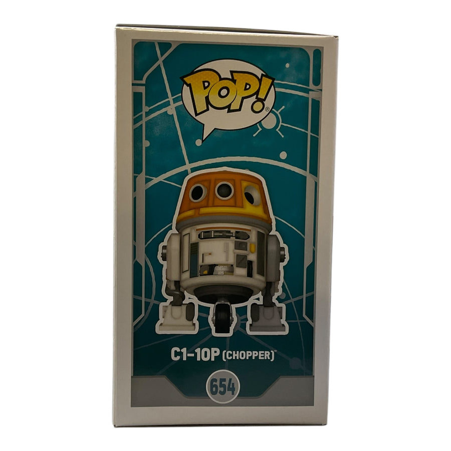 Star Wars #654 C1-10P (Chopper) Funko Pop (Imperfect Box)