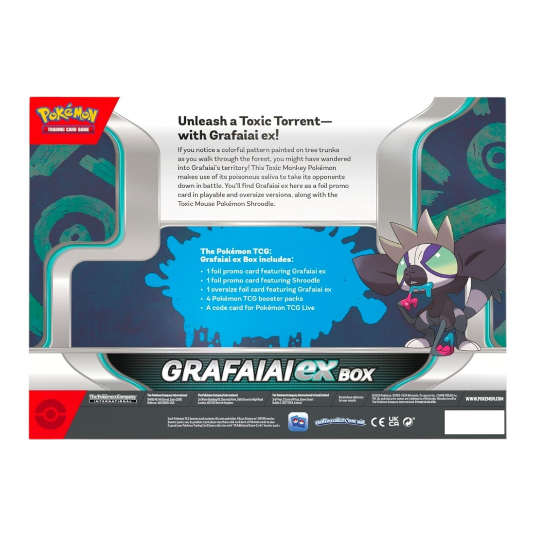 Pokémon TCG: Grafaiai ex Box