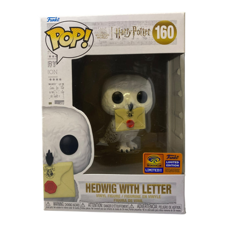 Harry Potter #160 Hedwig With Letter 2023 WonderCon Funko Pop