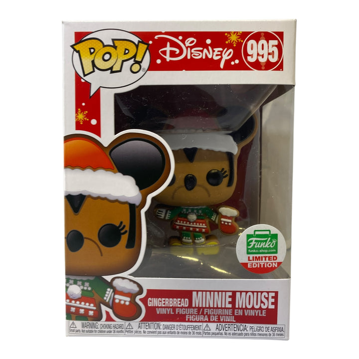 Disney #995 Gingerbread Minnie Mouse Funko Limited Edition Funko Pop