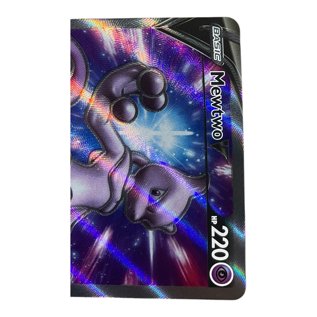 Mewtwo V Pokémon Go Black Star Promo SWSH229 (Full Art)