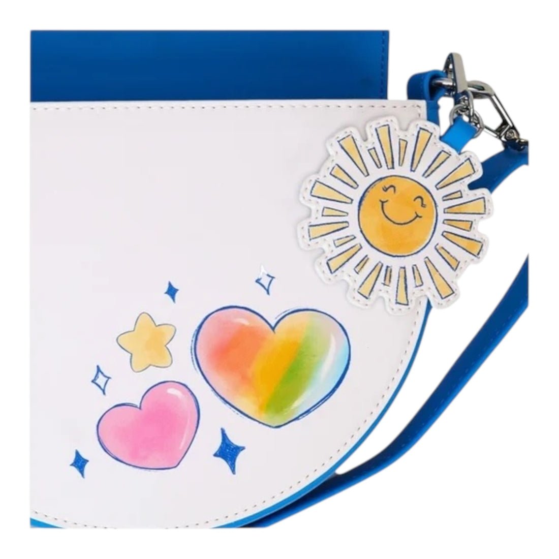 Loungefly Care Bears Rainbow Handle Crossbody