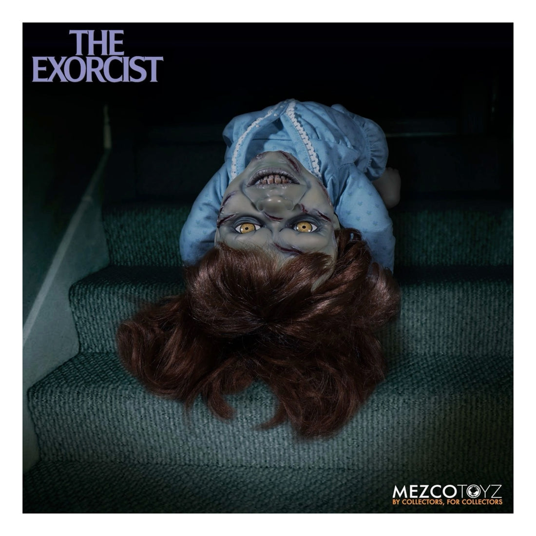 Mezco The Exorcist Regan 15" Mega Scale Talking Figure