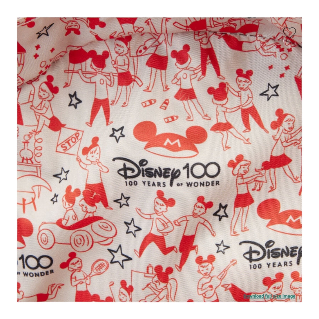 Loungefly Disney100 Mickey Mouseketeers Crossbody Bag with Ear Holder