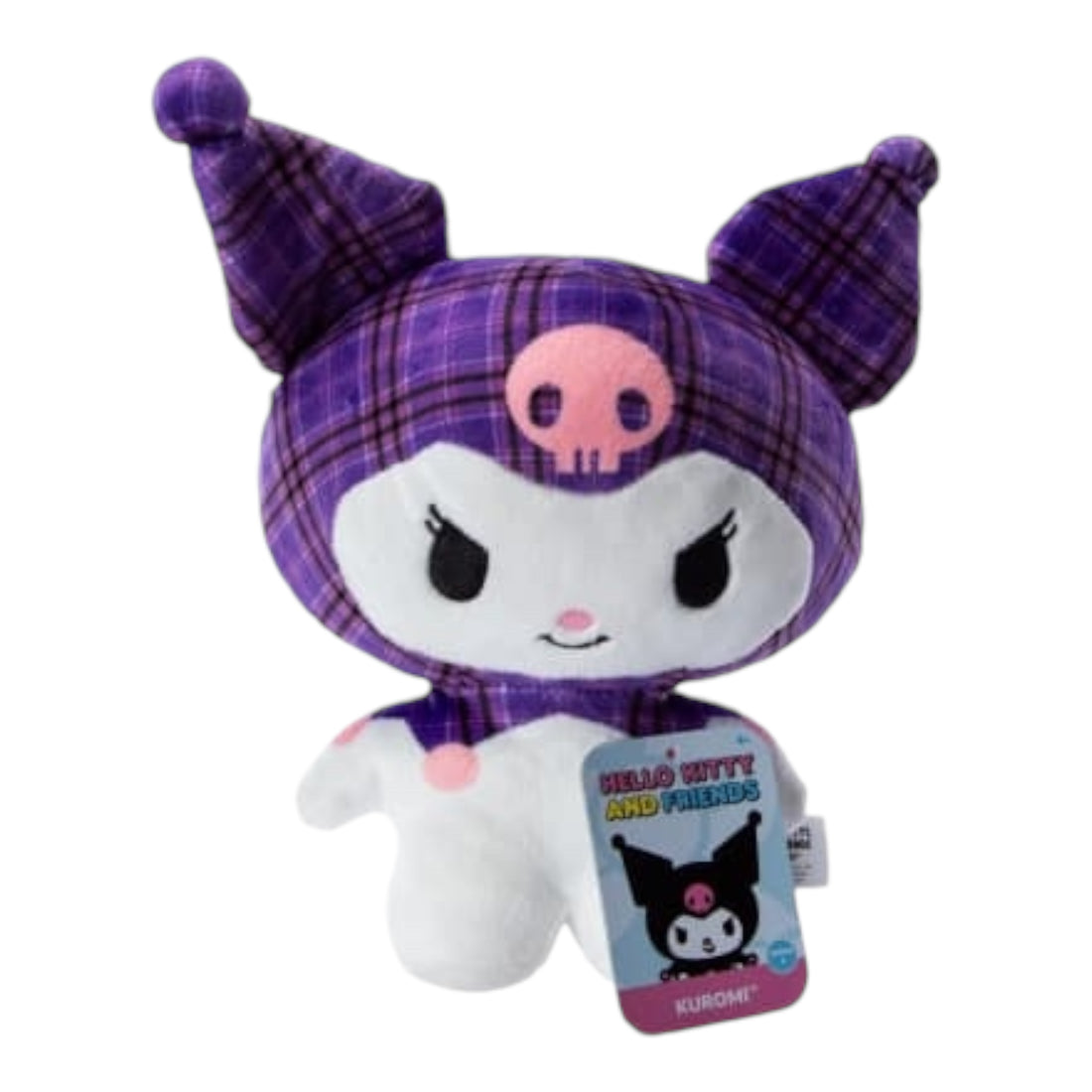 Hello Kitty And Friends Plaid Plush Kuromi