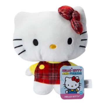 Hello Kitty And Friends Plaid Plush Hello Kitty