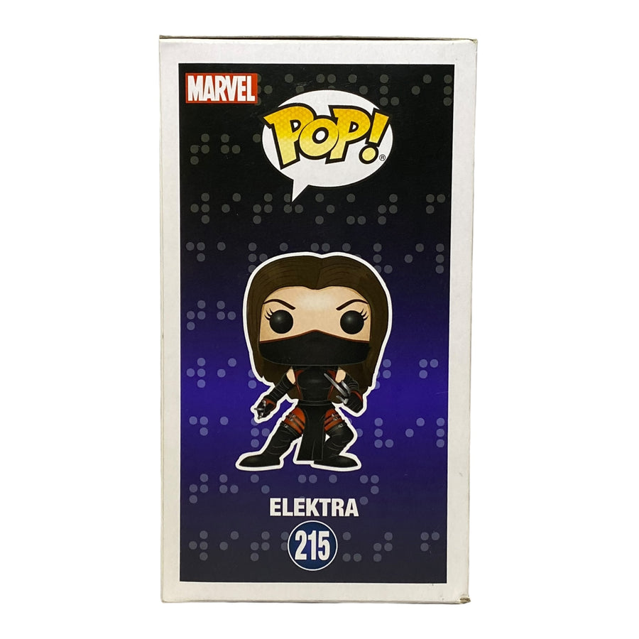 Marvel #215 Elektra Funko Pop (Imperfect Box)
