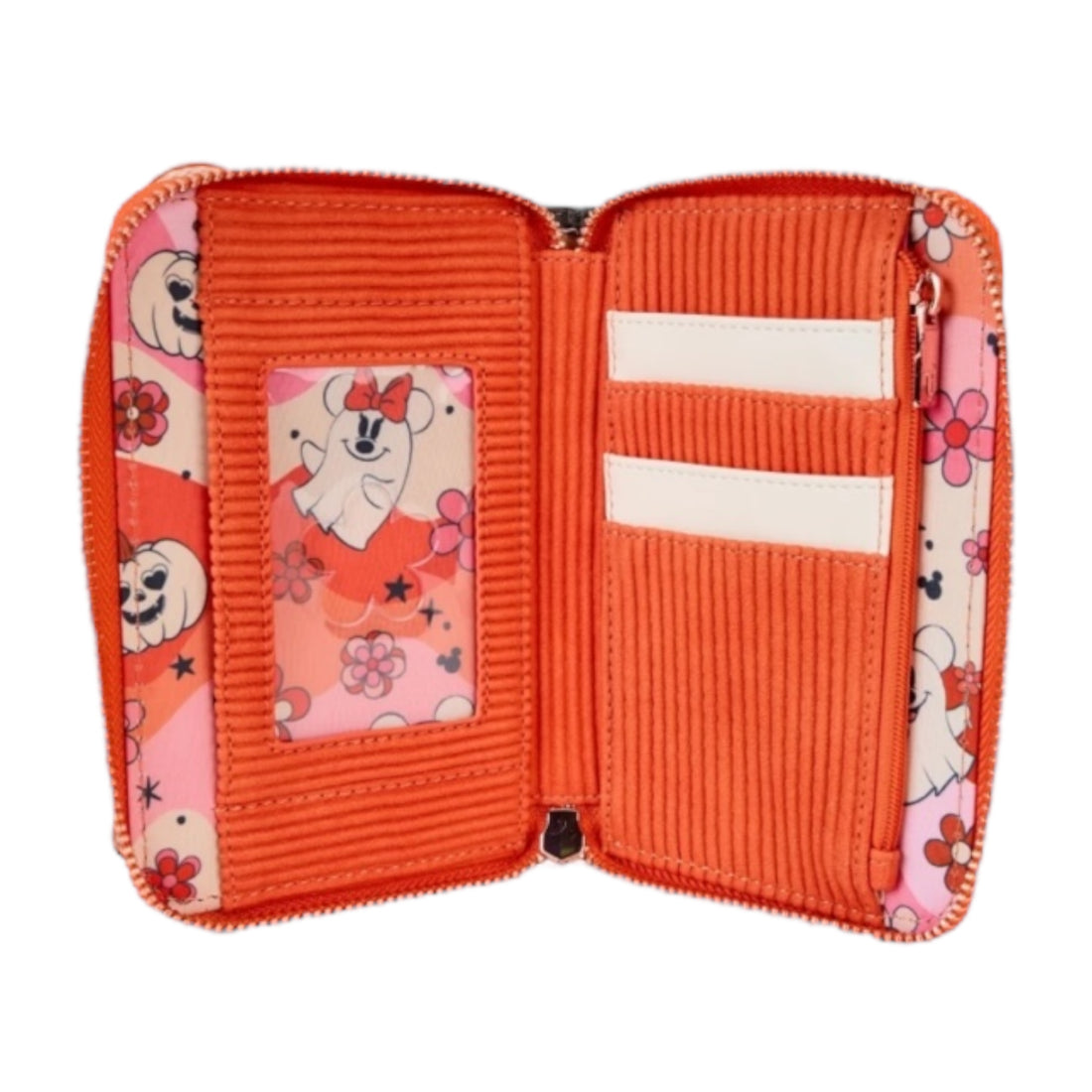 Loungefly Disney Mickey And Friends Halloween Zip Around Wallet