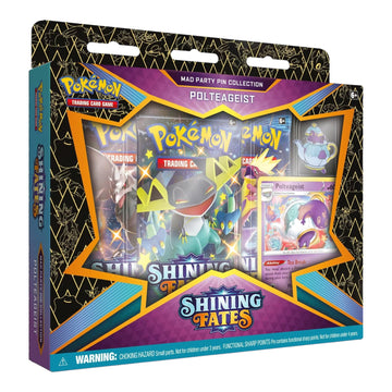 Pokemon Shining Fates Mad Party Pin Collection